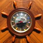 Rudder Wall Clock Titanic-1
